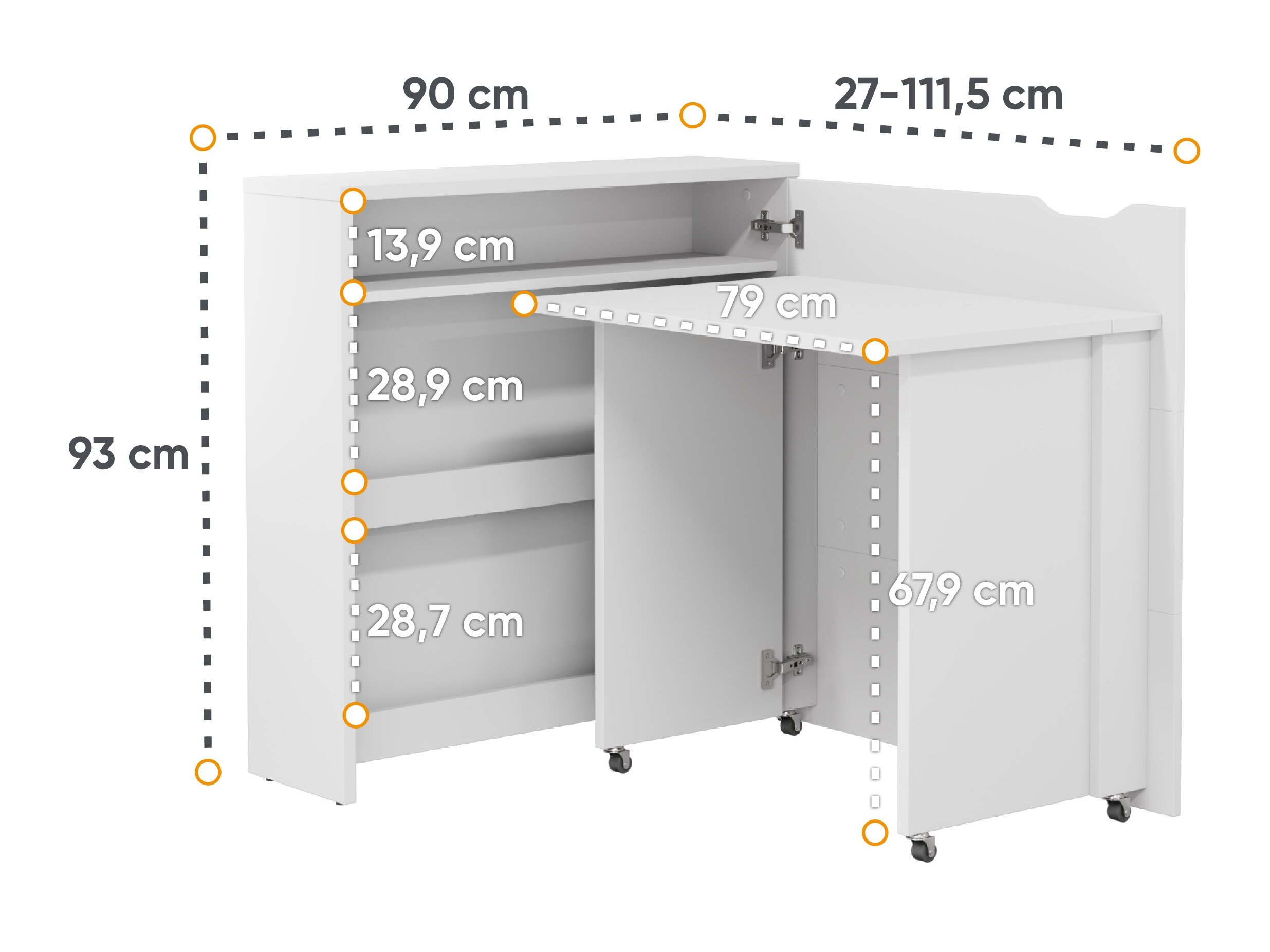 Hoekbureau Concept Lenart II (Kasjmier)
