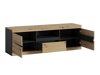 TV-meubel Venlori 121 (Antraciet + Artisan eiken)