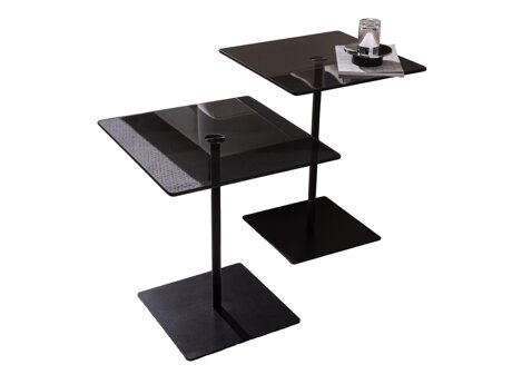 Conjunto de mesas auxiliares Kailua 2639 (Negro)