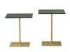 Set măsuțe laterale Kailua 2639 (Auriu + Verde)
