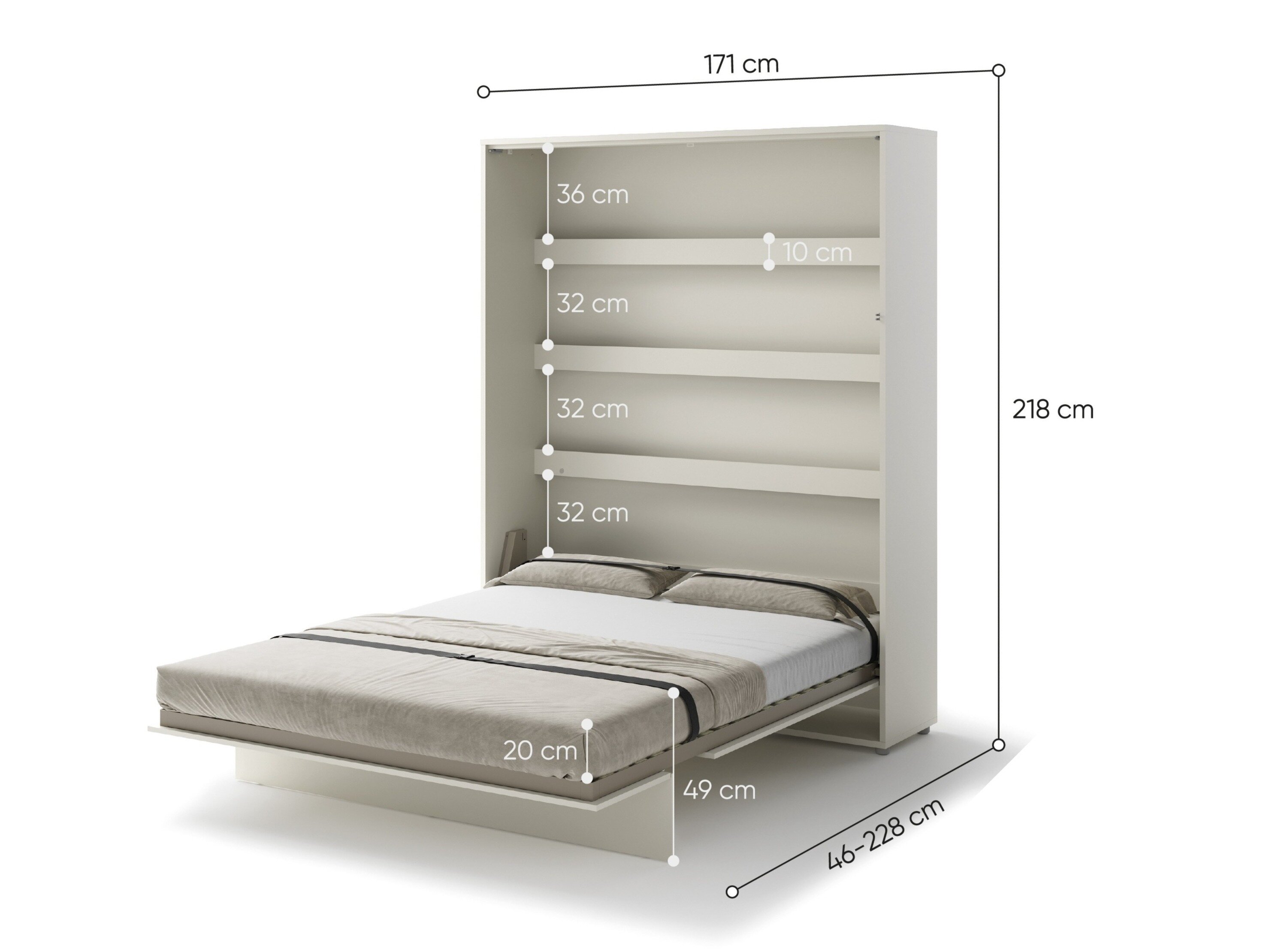 Vægseng Concept Pro Lenart Levfere 102 (Kashmir)