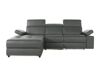 Colțar cu recliner Denton 1493 (Gri)