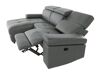 Colțar cu recliner Denton 1493 (Gri)