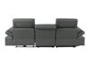 Colțar cu recliner Denton 1493 (Gri)