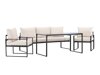 Buiten meubilair set Dallas 4733 (Zwart + Beige)