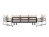 Buiten meubilair set Dallas 4733 (Zwart + Beige)