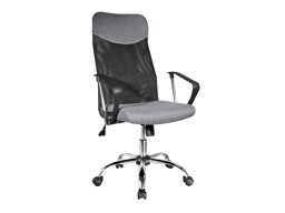 Silla de oficina Detroit 823 (Gris + Negro)