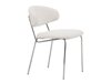 Stoel Dallas 4533 (Wit + Zilver)