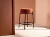 Barkruk Dallas 4891 (Zwart + Rood)