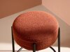 Barkruk Dallas 4891 (Zwart + Rood)