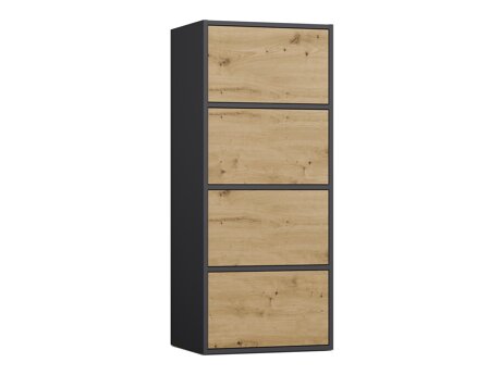 Dressoir Mandeville 298 (Antraciet + Artisan eiken)