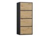 Dressoir Mandeville 298 (Antraciet + Artisan eiken)