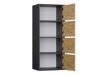 Dressoir Mandeville 298 (Antraciet + Artisan eiken)