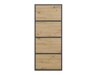 Dressoir Mandeville 298 (Antraciet + Artisan eiken)