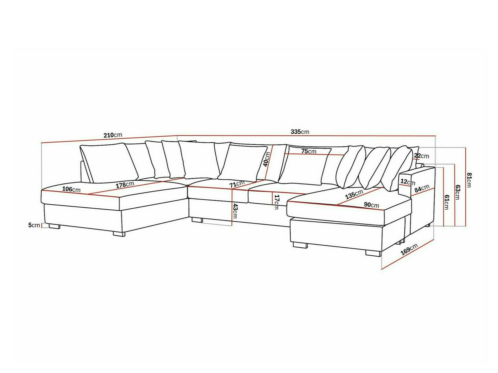Hjørnesofa Tivsoe 106 (Fresh 01)