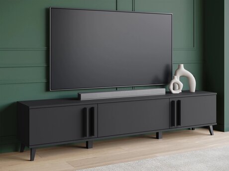 TV-meubel Facetor (Grafiet)