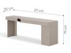 Skrivebord Evareve 110 (Højre)