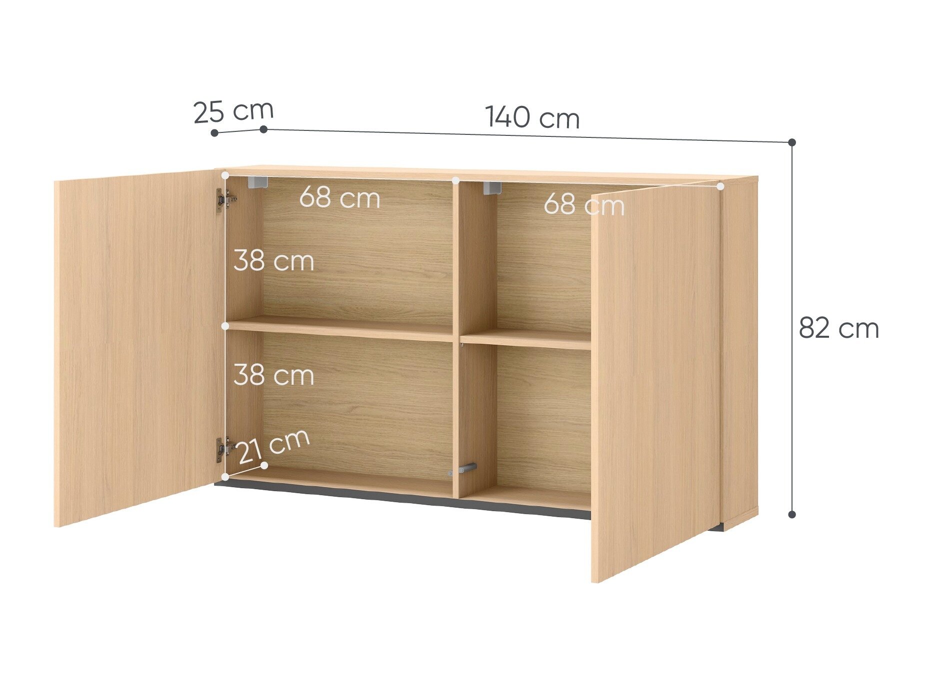 Vægskab Evareve 108