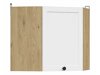 Modulaire wandhoekkast Classic White Oak 101