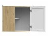 Modulaire wandhoekkast Classic White Oak 101