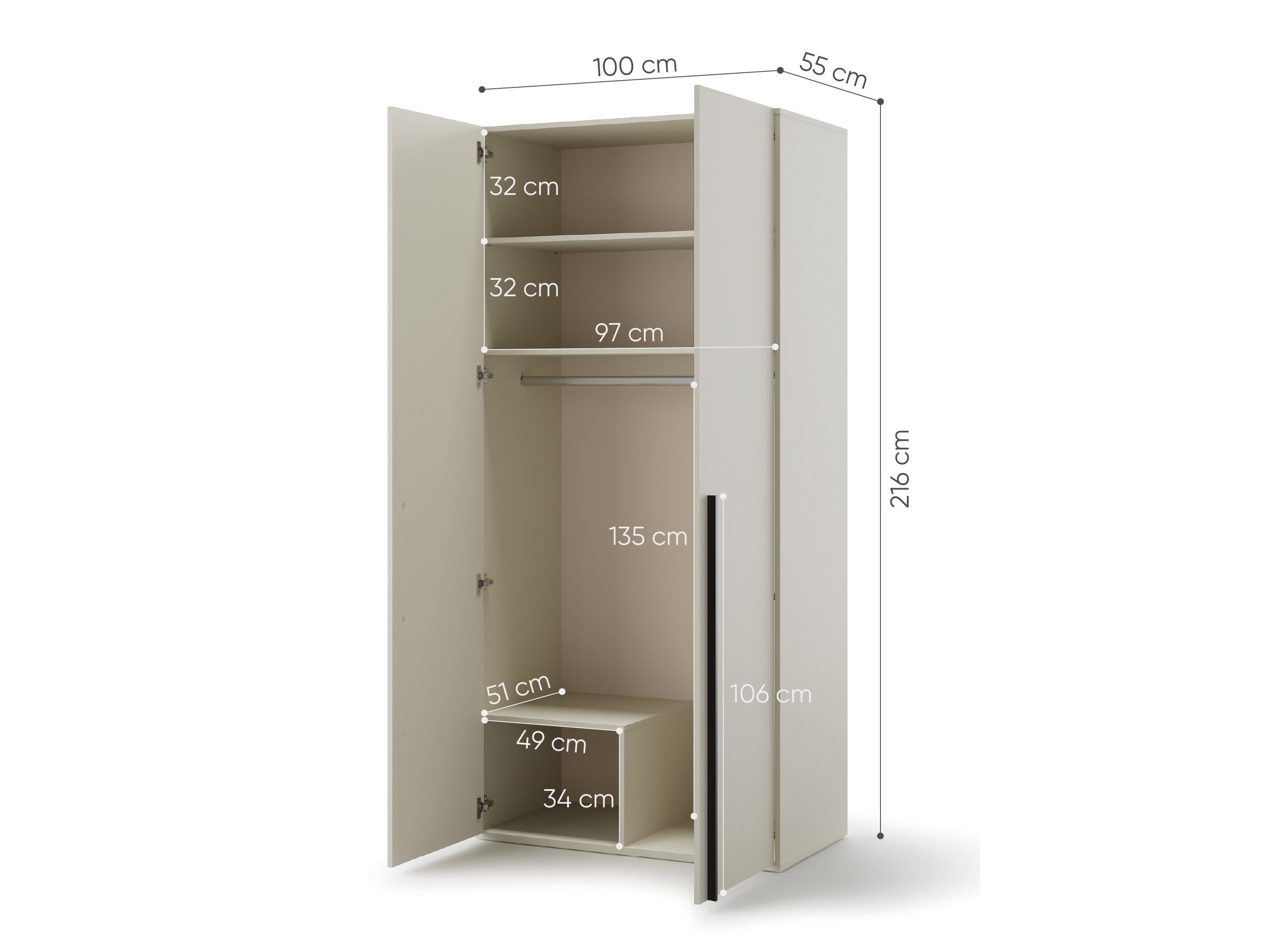 Möbel-Set Evareve 123