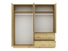 Kledingkast Mervese 104 (Artisan eiken)