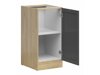 Modulaire kast met deuren Classic Grey Oak 100