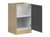 Dulap modular cu uși Classic Grey Oak 116