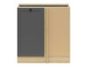 Modulaire hoekkast Classic Grey Oak 115