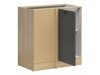 Modulaire hoekkast Classic Grey Oak 115