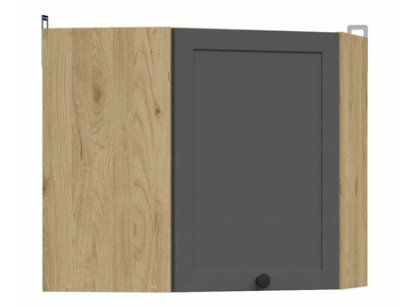 Modulaire wandhoekkast Classic Grey Oak 104