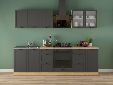 Moduláris konyha szett Classic Grey Oak 118