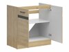 Modulaire spoelbakkast met deuren Berna 106
