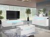 TV-meubel Monfero (Wit + Glanzend wit)