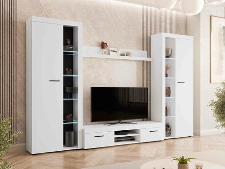 Woonkamerset Univio II (Wit)