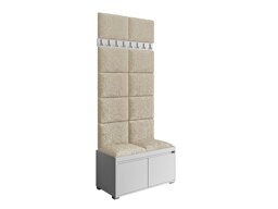 Conjunto para recibidor Comfivo Pinus IV (Blanco + Abriamo 03)