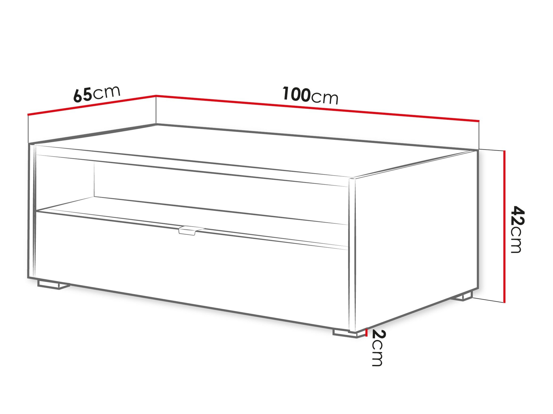 Sofabord Comfivo Ordo