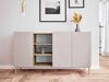 Dressoir Veldome 100 (Kasjmier + Cremona eiken)