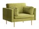 Fauteuil Dallas 100 (Groen + Bruin)