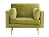 Fauteuil Dallas 100 (Groen + Bruin)