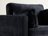 Fauteuil Dallas 100 (Zwart + Bruin)