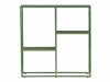 Boekenkast Dallas 4940 (Groen)