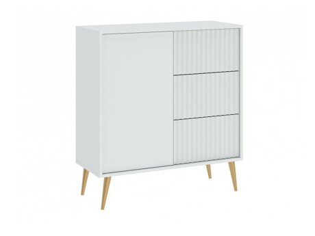 Kommode Cirferi 100 (Hvid + Gylden)