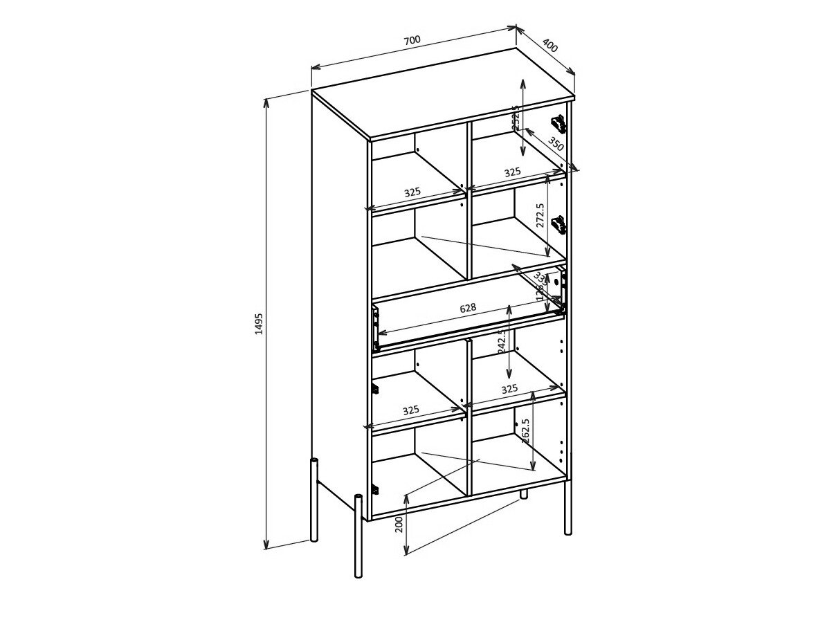 Reol Levtenu 111 (Egetræ + Kashmir)