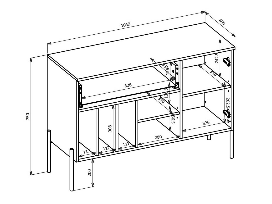 Stuemøbelsæt Levtenu 118 (Kashmir)