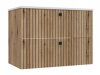 Hangend badkamermeubel voor wastafel Mandeville 315 (Eiken)