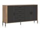 Ladekast Flosora 121 (Antraciet)