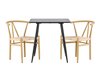 Eetkamerset Dallas 4920 (Beige + Lichtbruin)