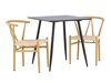 Eetkamerset Dallas 4920 (Beige + Lichtbruin)