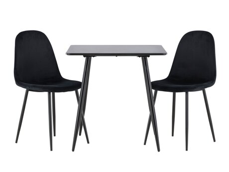 Essgruppe Dallas 4909 (Schwarz)